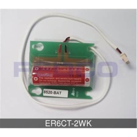 Fedco Batteries Compatible with ENERGY Replacement Battery Module For Allen Bradley 9 Series ER6CT-2WK